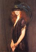 William Orpen Bridgit - a picture of Miss Elvery oil painting on canvas